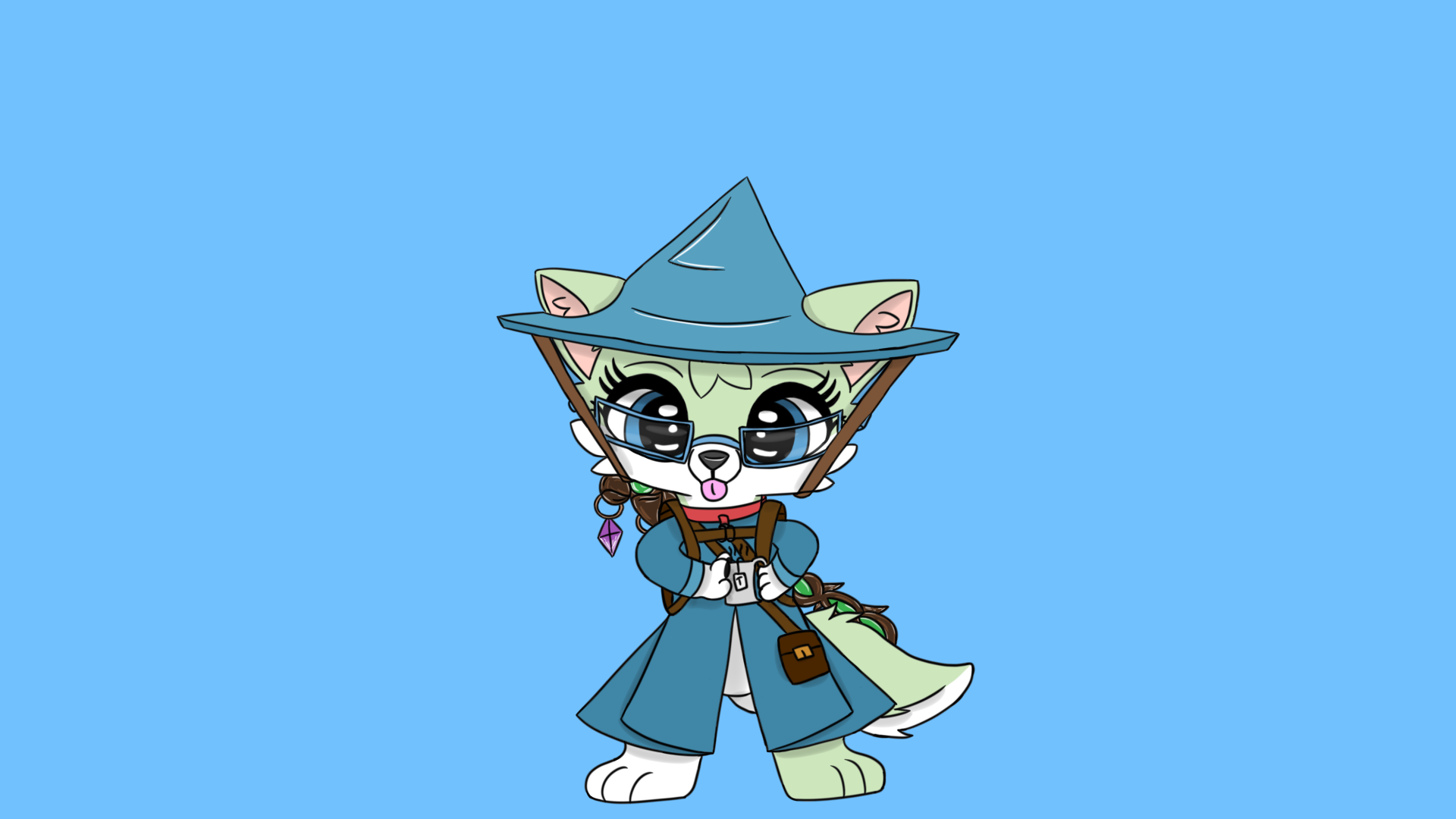 Chibi_Sparks_wearing_robes